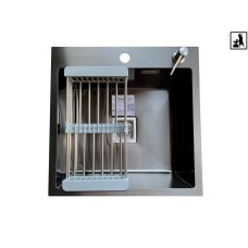 Кухонна мийка Romzha Arta Nova U-450 BL