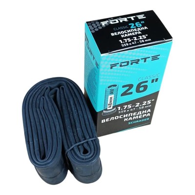 FORTE Classic 26" х 1.75-2.25 AV Schrader 48 мм FORTE Classic 26" х 1.75-2.25 AV Schrader 48 мм